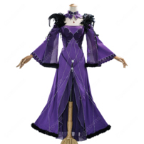 Fate/Grand Order スカサハ＝スカディ コスプレ衣装 女王風ドレスセット 装飾パーツ付き 撮影・イベント向け(202×202)