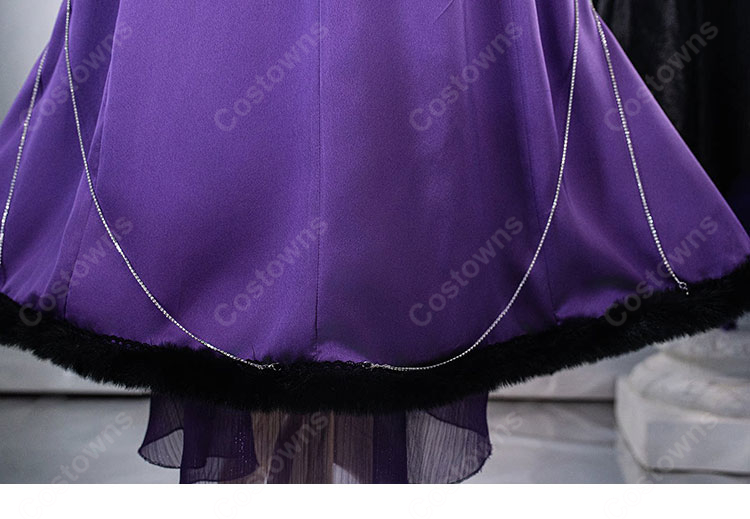 Fate/Grand Order スカサハ＝スカディ コスプレ衣装 女王風ドレスセット 装飾パーツ付き 撮影・イベント向け-18