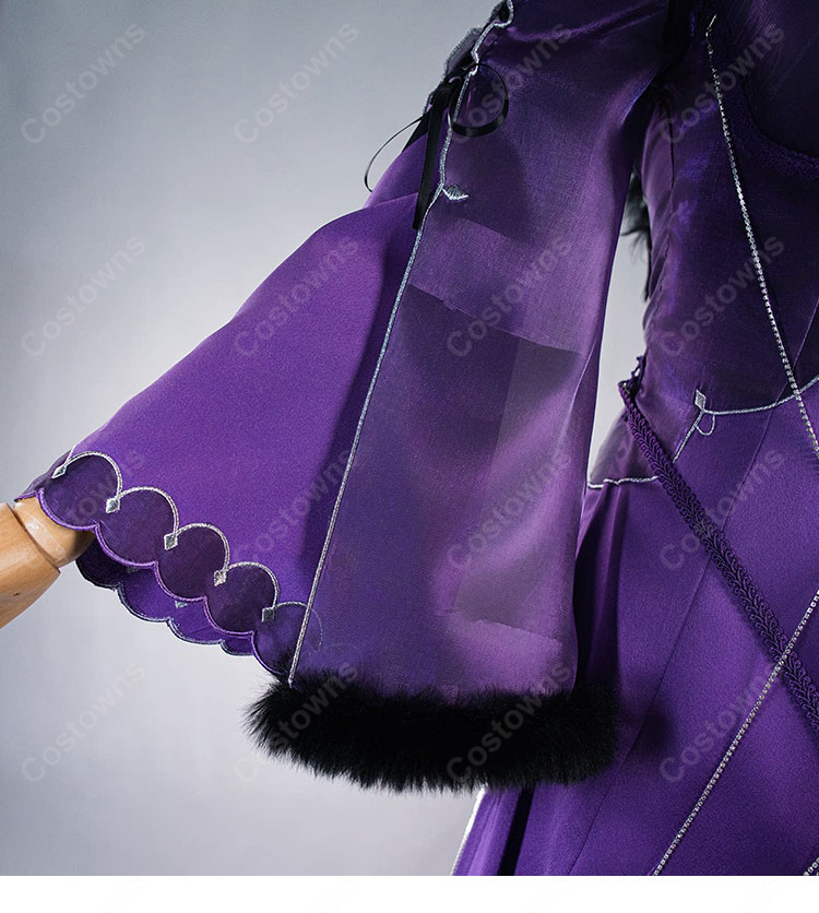 Fate/Grand Order スカサハ＝スカディ コスプレ衣装 女王風ドレスセット 装飾パーツ付き 撮影・イベント向け-11
