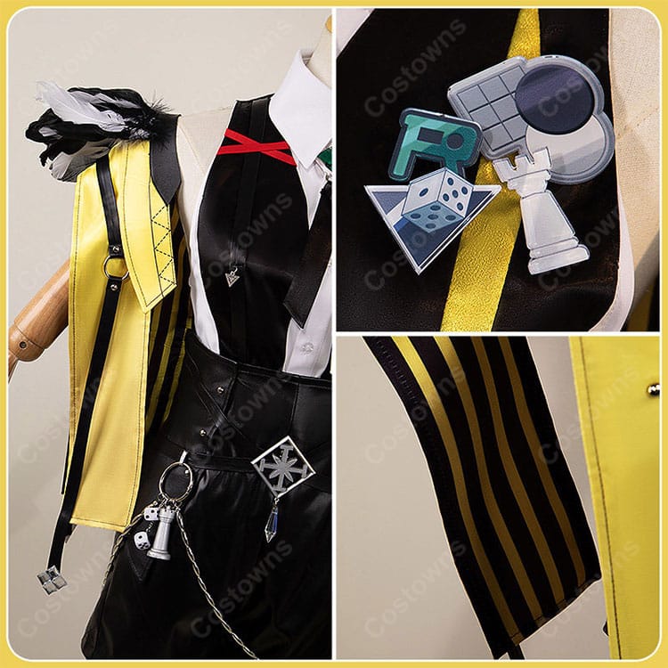 ウマ娘 プリティーダービー ルーラーシップ 勝負服Ver. コスプレ衣装 アウター付き 豪華アクセサリーセット イベント撮影向け-7