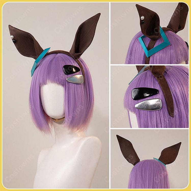 ウマ娘 プリティーダービー ルーラーシップ 勝負服Ver. コスプレ衣装 アウター付き 豪華アクセサリーセット イベント撮影向け-12