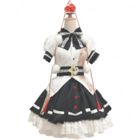 東方ダンマクカグラ 射命丸文 コスプレ衣装 帽子付き レース＆フリルの華やかデザイン 翼・扇子・パニエ追加可(202×202)