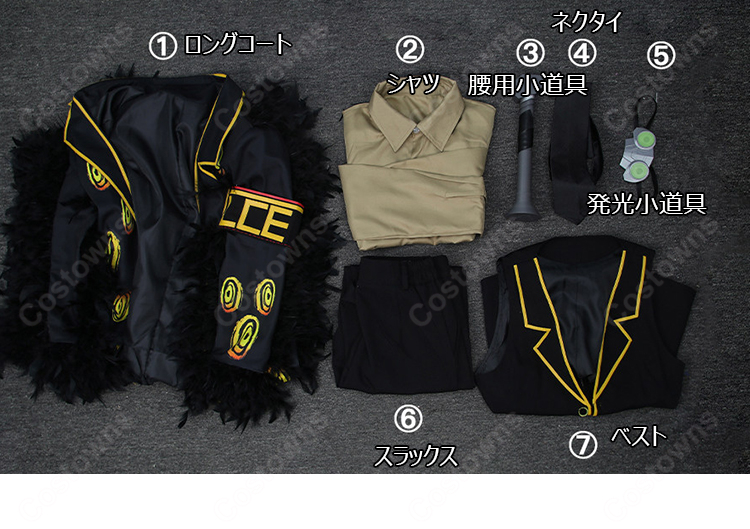 Limbus Company（リンバス・カンパニー）ホーエンハイム ロボトミーE.G.O::ランプ コスプレ衣装｜コート・ベスト付き-17