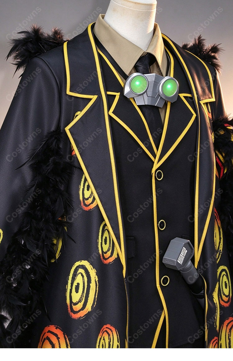 Limbus Company（リンバス・カンパニー）ホーエンハイム ロボトミーE.G.O::ランプ コスプレ衣装｜コート・ベスト付き-7