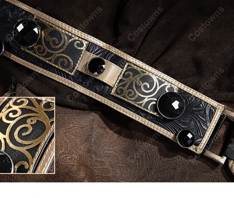 The Duskbloods（ダスクブラッド）アルバート コスプレ衣装 刺繍入りマント・宝石風装飾付き S～XXXL対応-9