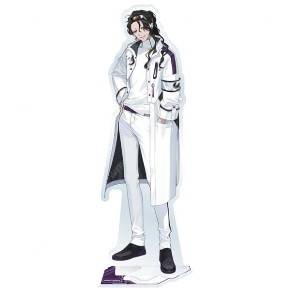 にじさんじ Y4T4 Half Anniversary 男虎 コスプレ衣装 ハーフアニバーサリー記念 白ロングアウター 4点セット オーダメイド可元の画像