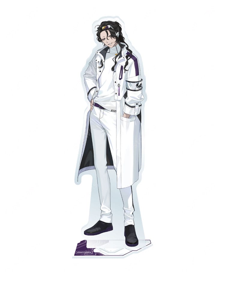 にじさんじ Y4T4 Half Anniversary 男虎 コスプレ衣装 ハーフアニバーサリー記念 白ロングアウター 4点セット-1