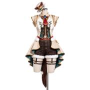 ウマ娘 プリティーダービー メジロパーマー 赤心のトナカイさん コスプレ衣装 クリスマス勝負服 トナカイ風帽子付き S～XXL対応 撮影・イベント用