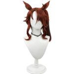 ウマ娘 プリティーダービー メジロパーマー［赤心のトナカイさん］コスプレウィッグ 耳・尻尾付き クリスマス勝負服Ver. コスプレ衣装用