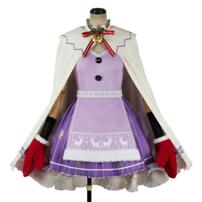 Re:ゼロから始める異世界生活 エミリア クリスマスコス ver. コスプレ衣装 トナカイ帽子・ケープ・手袋付き 9点セット 冬イベント・撮影向け