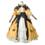 悪ノ娘 鏡音リン コスプレ衣装 ゴールドドレス フリル・レース・花飾り付き ウエストリボン付き イベント・撮影向け その他 0