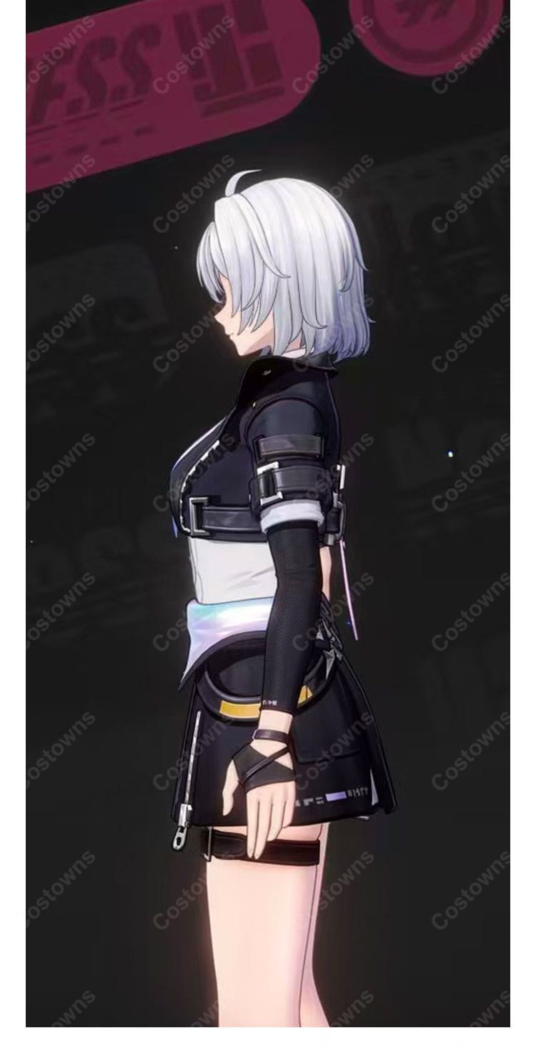 NTE: Neverness to Everness 異能者・零（女性主人公）鑑定士 コスプレ衣装 黒ジャケット・スカート オーダーメイド-2