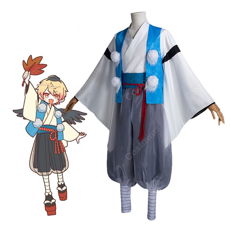 プロジェクトセカイ あやかし横丁の夏休み ツカサ 天馬司 あやかし衣装 コスプレ衣装-1