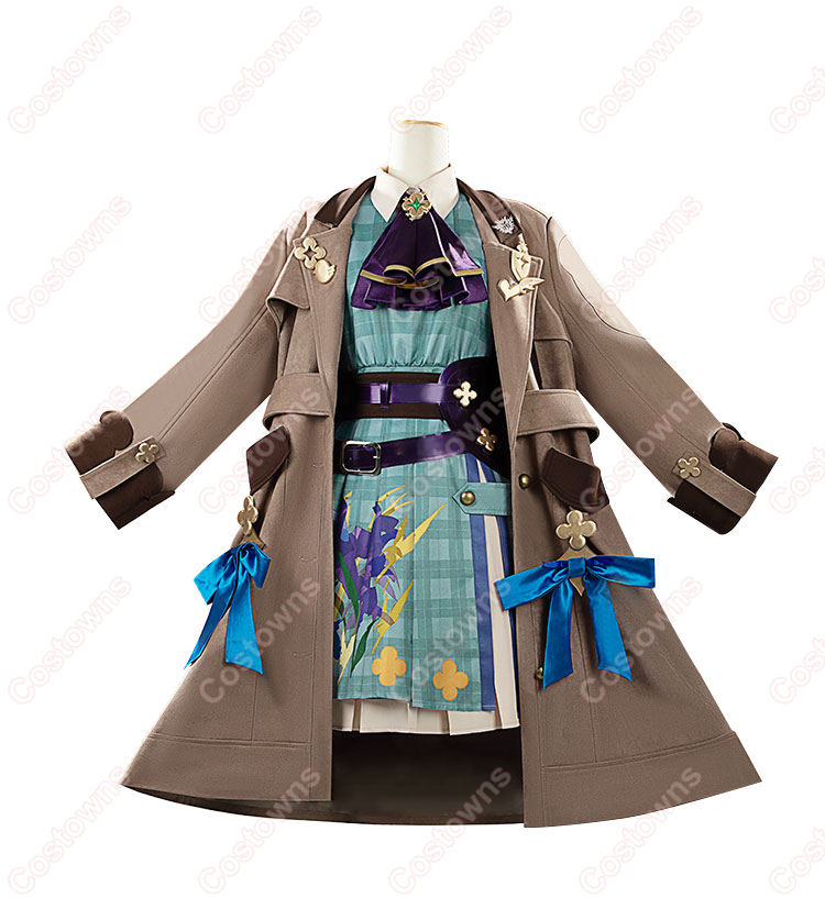 エナー・アールウェット コスプレ衣装の正面全体画像。高再現度の秋服デザイン。