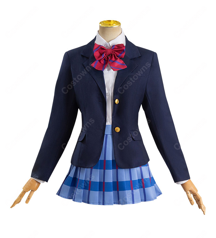 ラブライブ！ コスプレ衣装 赤い蝶ネクタイのディテール