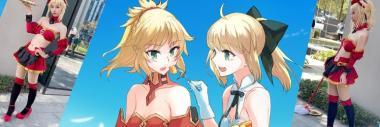 【コスプレ】モードレッド x メイド  (Fate)