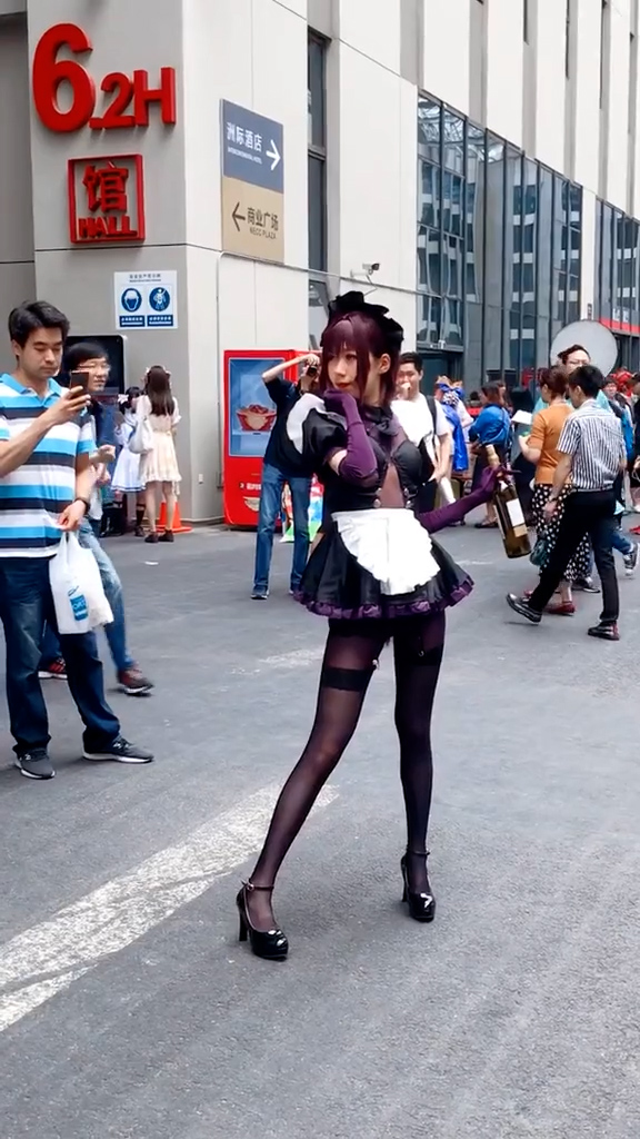 Fate/Grand Order スカサハ メイド服 魔槍 師匠 セクシーな コスプレ