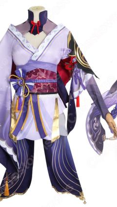 雷電将軍(らいでんしょうぐん) コスプレ衣装 『原神(げんしん)』 稲妻 雷神バアル cosplay 仮装 変装(240×423)