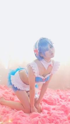 レム(リゼロ) 水着 ビキニ コスプレ衣装 『Re:ゼロから始める異世界生活（りぜろからはじめるいせかいせいかつ）』の登場人物の仮装 コスチューム(240×423)