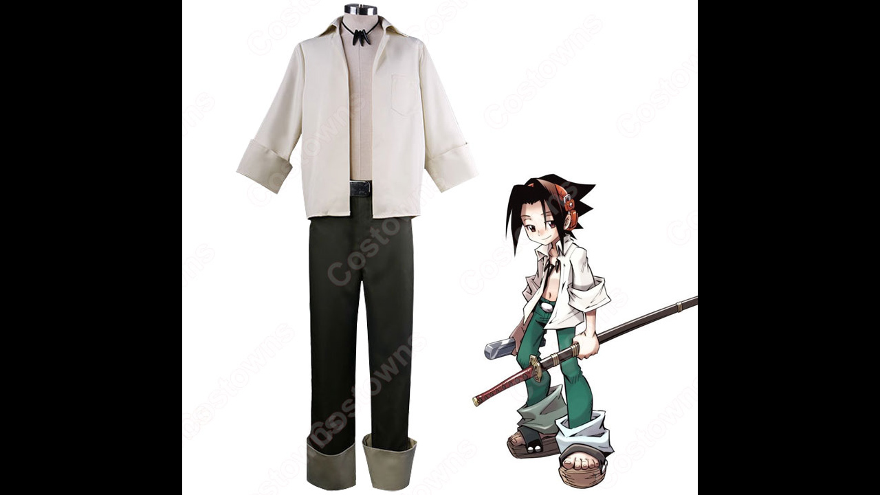 麻倉葉 (アサクラヨウ) コスプレ衣装 『シャーマンキング(SHAMAN KING)』 cosplay 仮装 変装（この商品に関連する動画）