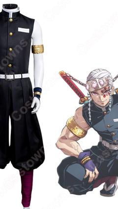 音柱 宇髄天元（うずいてんげん） 隊服 コスプレ衣装 『鬼滅の刃』（きめつのやいば） 遊郭編 cosplay 仮装 変装(240×423)
