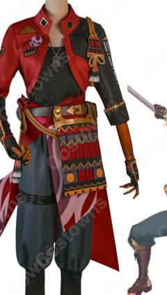 トーマ コスプレ衣装 『原神(げんしん)』稲妻 社奉行 cosplay 仮装 変装(240×423)