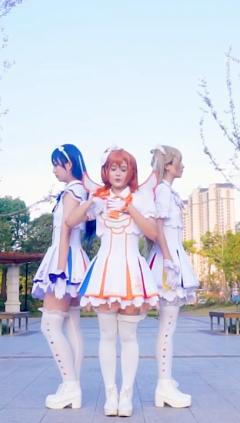 絢瀬絵里（あやせえり） ＜描いてきた夢 ナインスター・ビーナス＞ コスプレ衣装 『ラブライブ！ スクールアイドルフェスティバル』 （スクフェス） cosplay 仮装 変装(240×423)