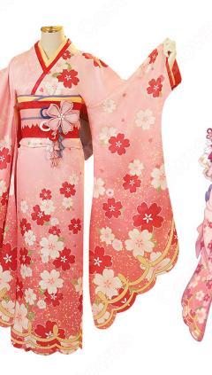 プリコネR 正月ユイ ニューイヤー 晴れ着 コスプレ衣装 『プリンセスコネクト！Re:Dive』（プリンセスコネクト リダイブ） ユイ 「新春トゥインクルクライシス！」 着物 cosplay 仮装 変装(240×423)