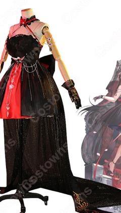 アズレン 軽巡洋艦 能代（ノシロ） 恋結御伽 ケッコン衣装 コスプレ衣装 『アズールレーン』 漆黒の花嫁 新衣装 cosplay 仮装 変装(240×423)