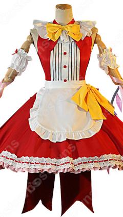 フランドール・スカーレット ハロウィン メイド服 コスプレ衣装 『東方Project』 cosplay 仮装 変装(240×423)