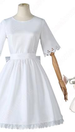 アーニャ・フォージャー 白ワンピース コスプレ衣装 『SPY×FAMILY』（スパイファミリー） 被検体007 子供用 大人用 cosplay 仮装 変装(240×423)