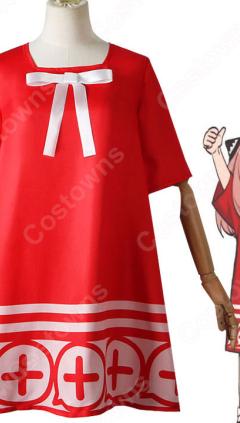 アーニャ・フォージャー 赤いワンピース コスプレ衣装 『SPY×FAMILY』（スパイファミリー） 被検体007 子供服 キッズ 大人 cosplay 仮装 変装(240×423)