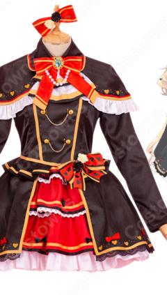 ホロライブ 赤井はあと ゴスロリ コスプレ衣装 ホロライブプロダクション バーチャルアイドル はあちゃま新衣装(240×423)