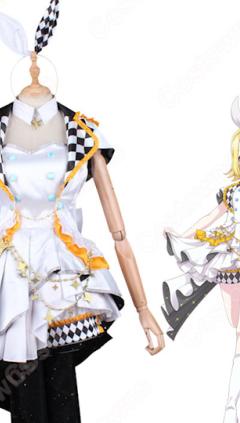 プロセカ 鏡音リン 特訓前 コスプレ衣装 『プロジェクトセカイ カラフルステージ！ feat. 初音ミク』 バーチャル・シンガー cosplay 仮装 変装(240×423)