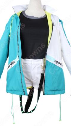 プロセカ 白石杏（しらいしあん） デフォルト衣装 コスプレ衣装 『プロジェクトセカイ カラフルステージ！ feat. 初音ミク』 cosplay 仮装 変装(240×423)