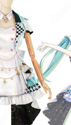 プロセカ MORE MORE JUMP！（モアモアジャンプ！） 初音ミク（はつねミク） コスプレ衣装 『プロジェクトセカイ カラフルステージ！ feat. 初音ミク』 cosplay 仮装 変装(240×423)