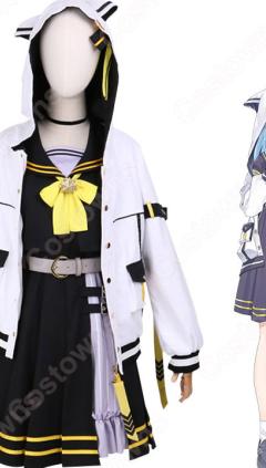 VTuber 星街すいせい（ほしまちすいせい） 新衣装 セーラー服 コスプレ衣装 「hololive（ホロライブ）」 バーチャルYouTuber cosplay 仮装 変装(240×423)
