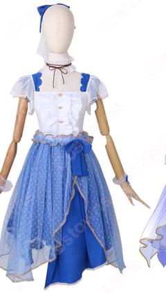 スクフェス 葉月恋（はづきれん） コスプレ衣装 『ラブライブ！ スクールアイドルフェスティバル』 ＜ピュアリィドレス編 可憐にピュアに＞ cosplay 仮装 変装(240×423)