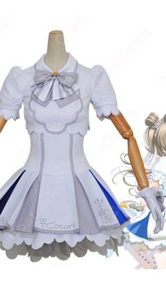 南ことり(みなみことり)＜ことりの翼で ナインスタービーナス＞ コスプレ衣装 『ラブライブ！ スクールアイドルフェスティバル』 （スクフェス） cosplay 仮装 変装(240×423)