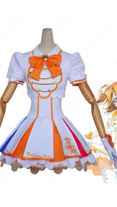 高坂穂乃果（こうさかほのか） ＜喜びを歌おう ナインスタービーナス＞ コスプレ衣装 『ラブライブ！ スクールアイドルフェスティバル』 （スクフェス） cosplay 仮装 変装(240×423)