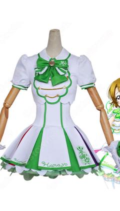 小泉花陽（こいずみはなよ） ＜新しい私 ナインスタービーナス＞ コスプレ衣装 『ラブライブ！ スクールアイドルフェスティバル』 （スクフェス） cosplay 仮装 変装(240×423)