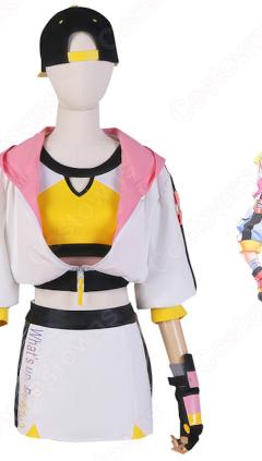 プロセカ Awake Now 小豆沢こはね コスプレ衣装 『プロジェクトセカイ カラフルステージ！ feat. 初音ミク』 Vivid BAD SQUAD × 初音ミク MV衣装 cosplay 仮装 変装(240×423)