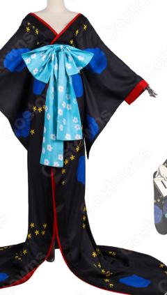 ワンピース ブラックマリア 着物 コスプレ衣装 『ONE PIECE』 百獣海賊団 cosplay 仮装 変装(240×423)