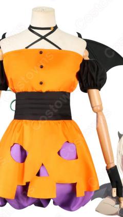 リコリコ 錦木千束 ハロウィン衣装 コスプレ衣装 『リコリス・リコイル』 カボチャ スカート cosplay 仮装 変装(240×423)
