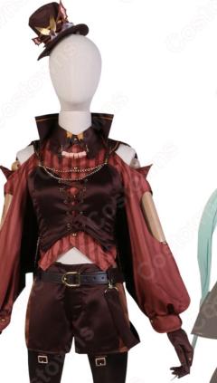 プロセカ ヴァンパイア 初音ミク コスプレ衣装 『プロジェクトセカイ カラフルステージ！ feat. 初音ミク』 MORE MORE JUMP！ MV衣装 cosplay 仮装 変装(240×423)