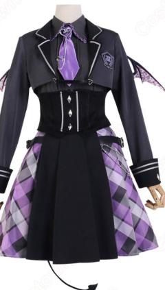 VTuber 常闇トワ 制服 コスプレ衣装 「hololive（ホロライブ）」 cosplay 仮装 変装(240×423)