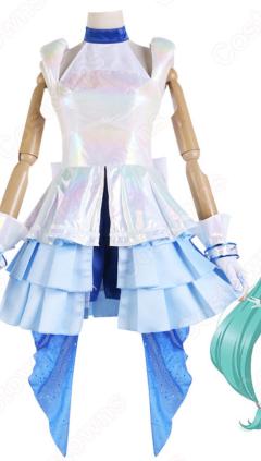 初音ミク コスプレ衣装 ラブライブ！サンシャイン!! × 初音ミクコラボ 「BANZAI! digital trippers」 cosplay 仮装 変装(240×423)