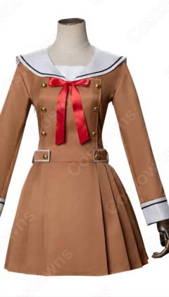 花咲川女子学園 制服 山吹沙綾 戸山香澄 花園たえ 牛込りみ 市ヶ谷有咲 コスプレ衣装 BanG Dream!（バンドリ！） ポピパ cosplay 仮装 変装(240×423)