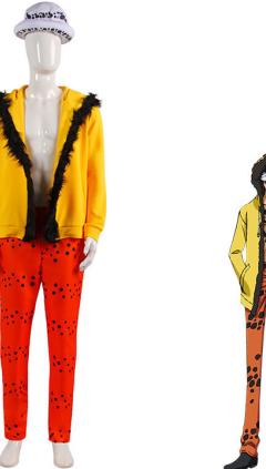 劇場版 ワンピース トラファルガー・ロー コスプレ衣装 『ONE PIECE STAMPEDE』 死の外科医 cosplay 仮装 変装(240×423)
