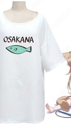 うちのねこが女の子でかわいい きなこ コスプレ衣装 コスプレウィッグ 40原先生 漫画 cosplay 仮装 変装 トップス (長袖・半袖)(240×423)